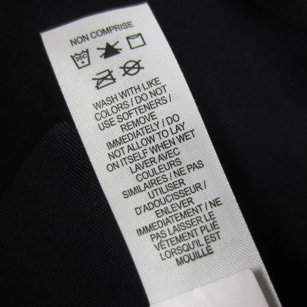 Nike DRI-FIT Sport Bra womens XS Black Stretchy Comfy Gym Yoga Run Comfy - Picture 14 of 16